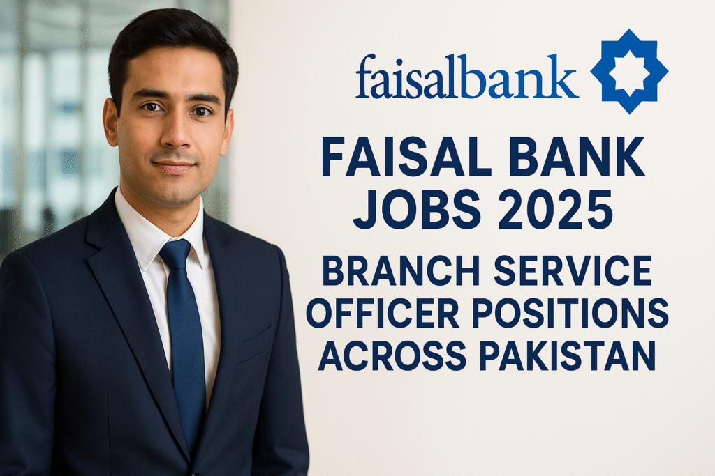 Faisal Bank Jobs 2025
