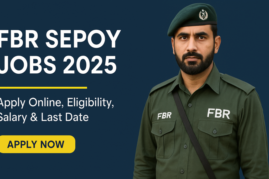 FBR Sepoy Jobs 2025