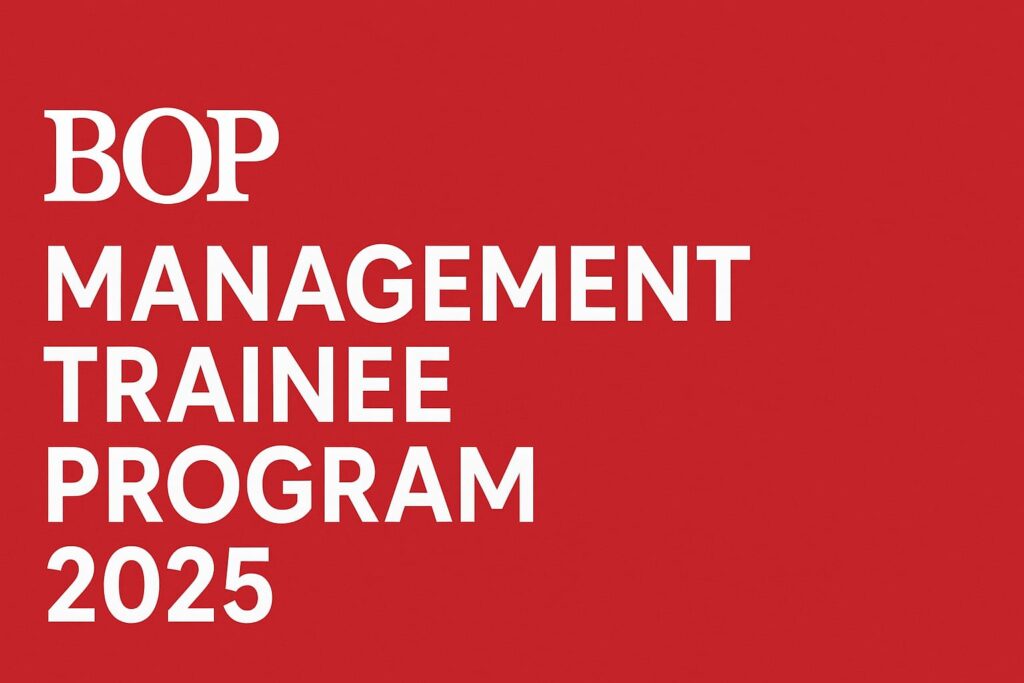 BOP Management Trainee Program