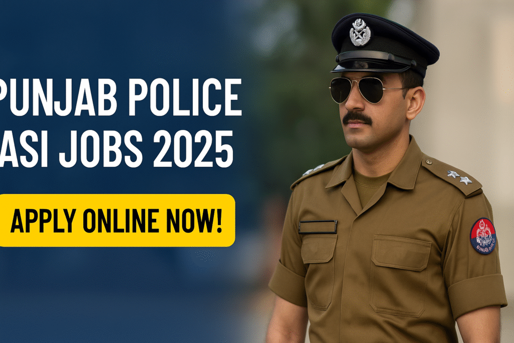 Punjab Police ASI jobs