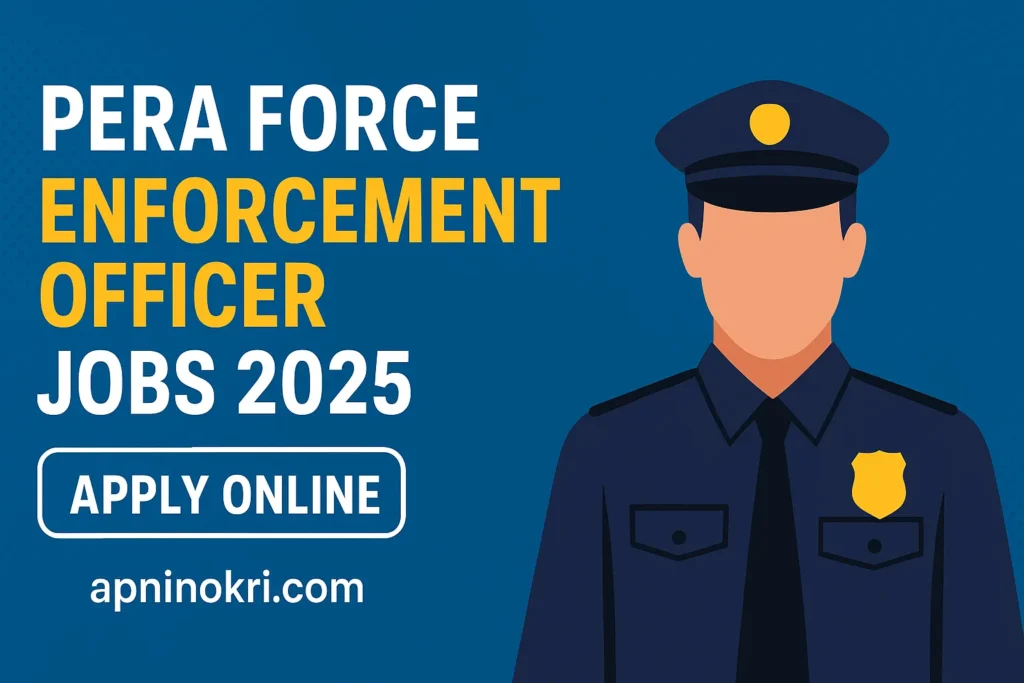 PERA Force Enforcement Officer Scale 14 Jobs 2025