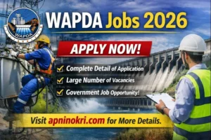 WAPDA Jobs 2026 are announced officially for all the individuals of Pakistan. There is no gender restrictions for applicants which means both male and female are eligibile to apply for these jobs if they are Pakistani national. Check the eligibility criteria , application method, benefits of this job and all the available vacancies here.